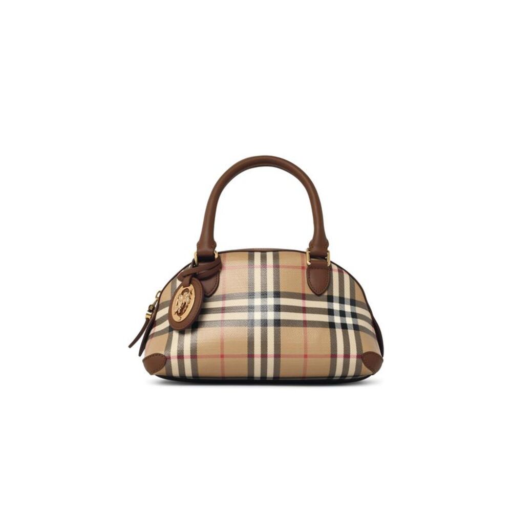 Burberry 'Primrose' Mini Bag In Beige Cotton Women